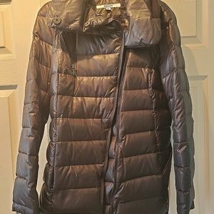 DKNY Women's Med Asymmetrical Down Jacket